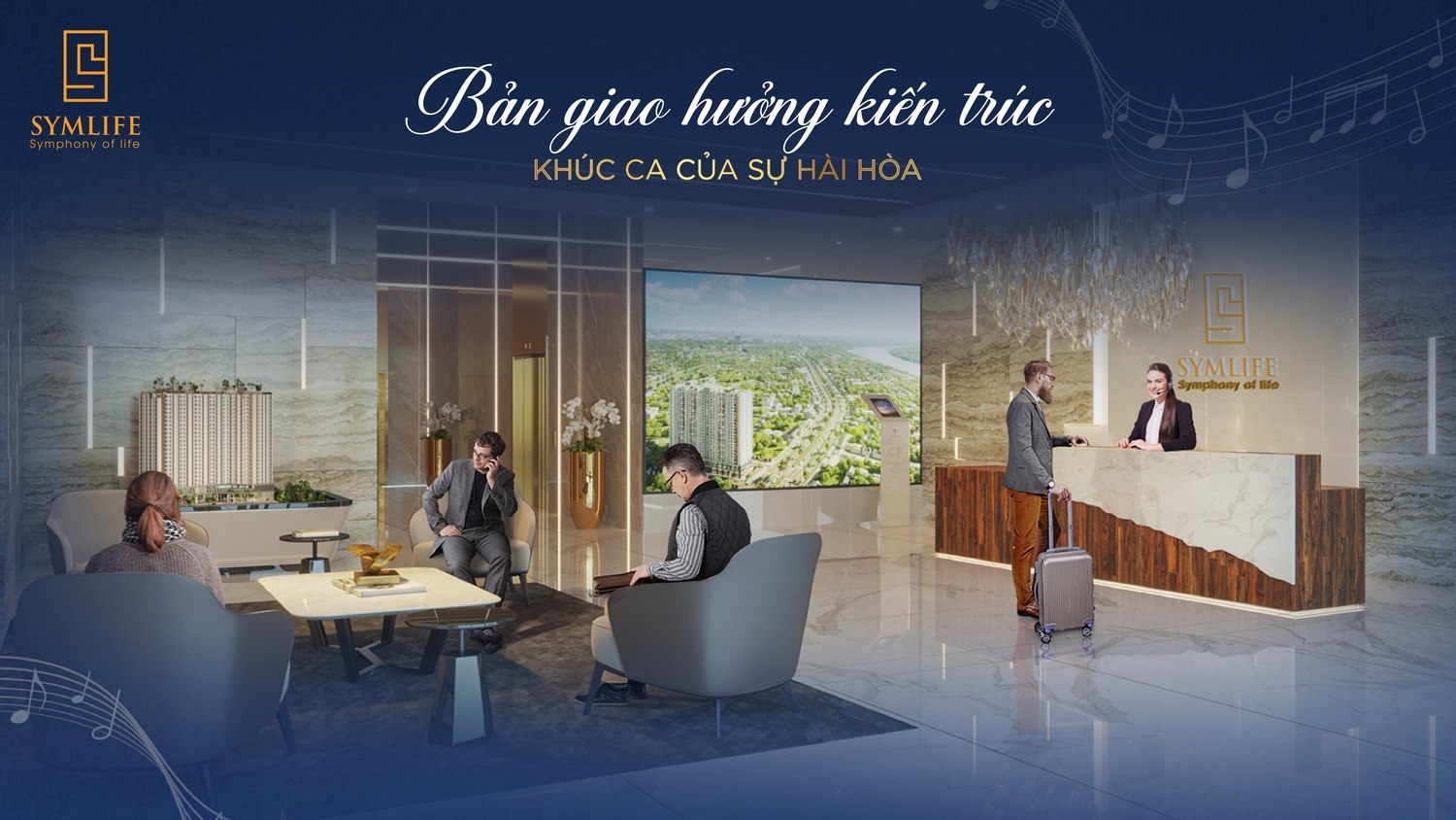 Khu vực sảnh chờ sang trọng